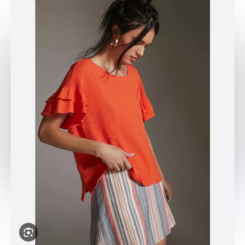 Anthropologie Pilcro Heritage Femme tee